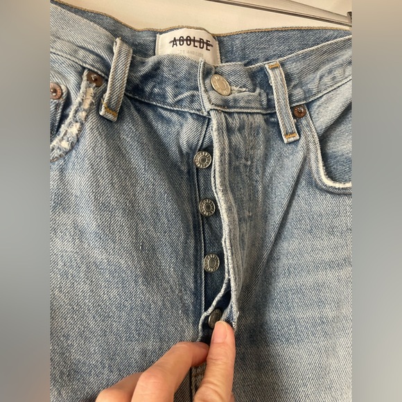 Women’s Agolde 90’s High waisted Jeans size 29 - Picture 2 of 7